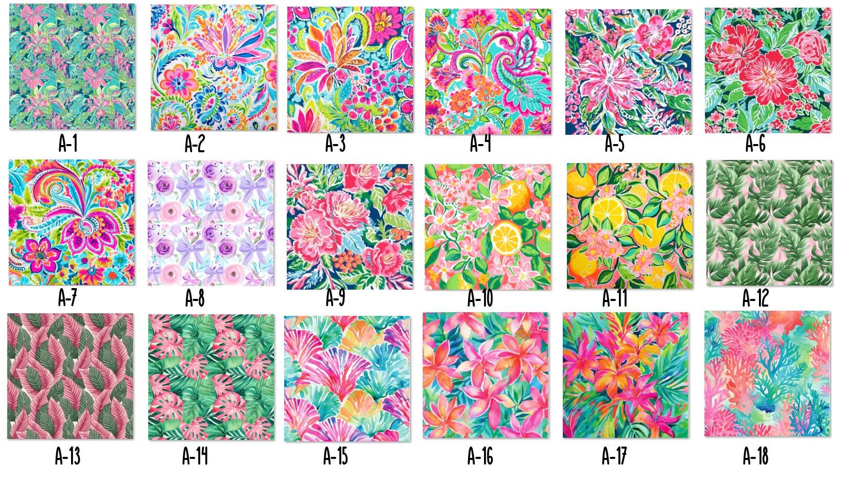 Preppy Floral Balm Keychain Holder