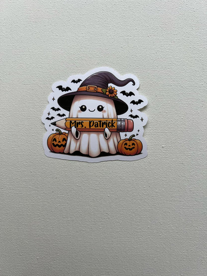 Personalized Ghost Sticker (Copy)