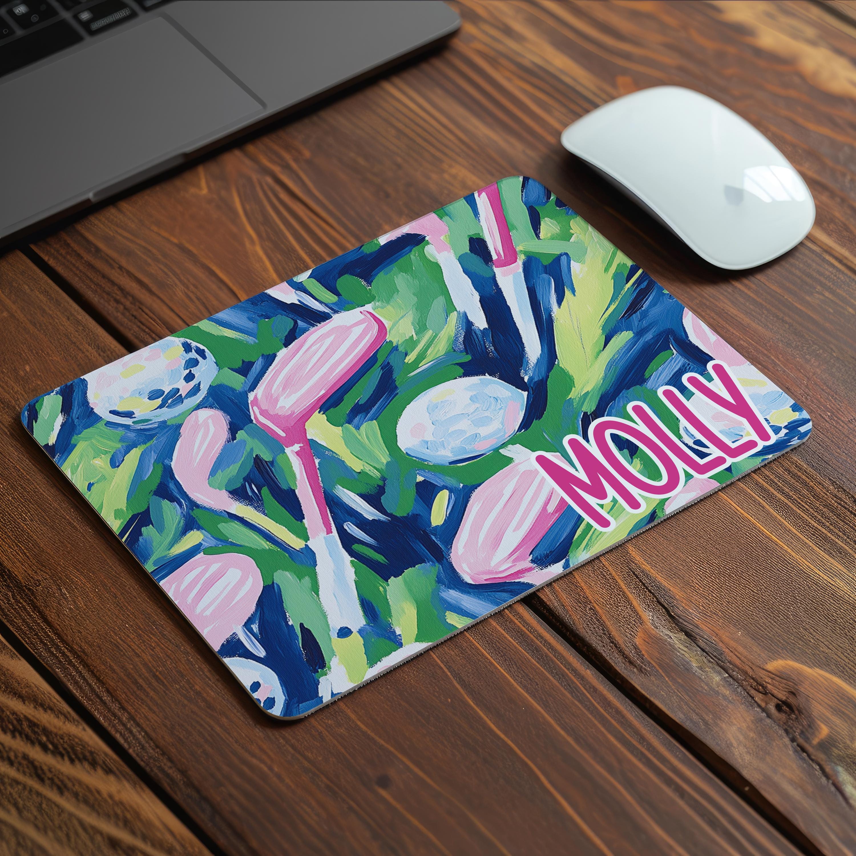 Personalized Golf Mouse Pad