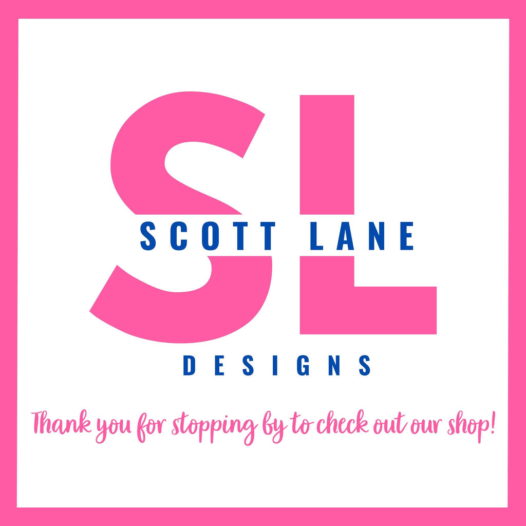 Personalized Preppy Monogram Golf Towel