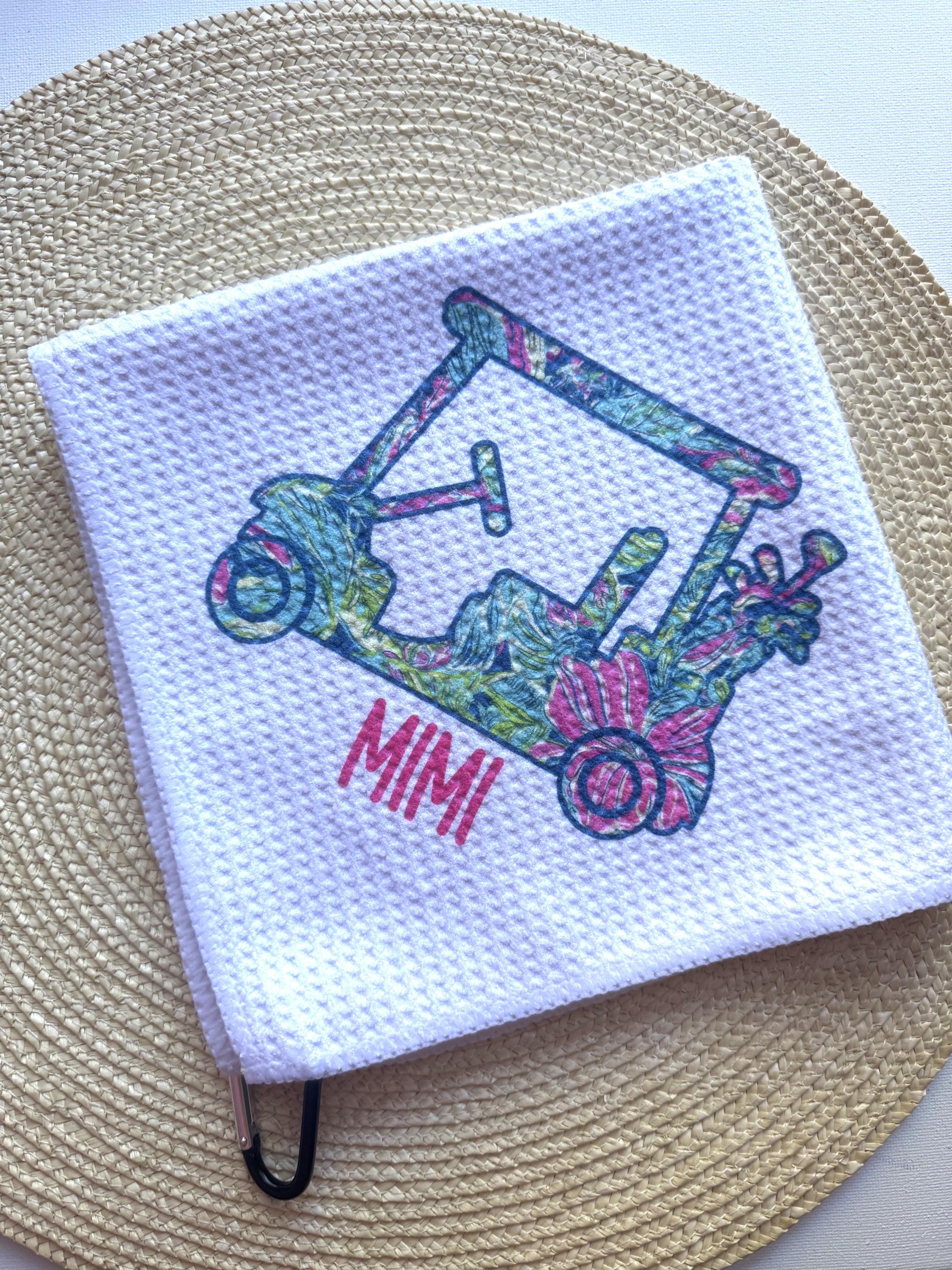 Personalized Golf Cart Towel
