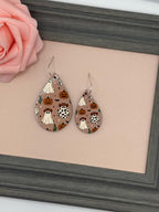 Western Ghost Teardrop Earrings