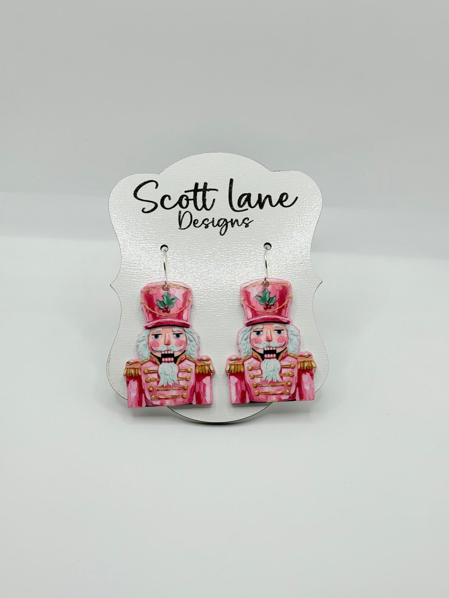 Nutcracker Christmas Earrings