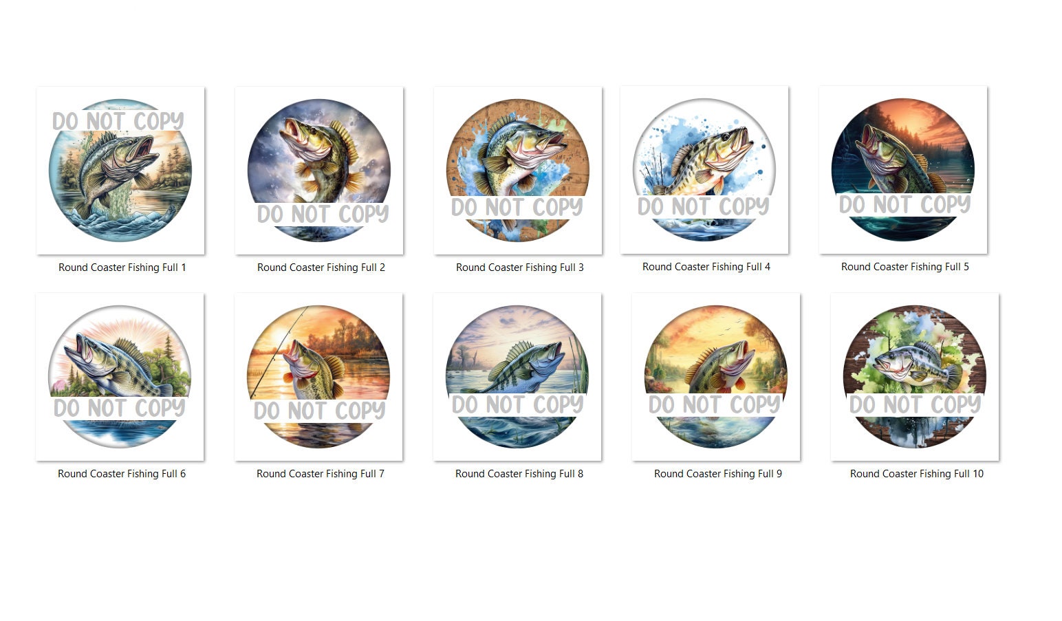 Bass Fishing Mouse Pad