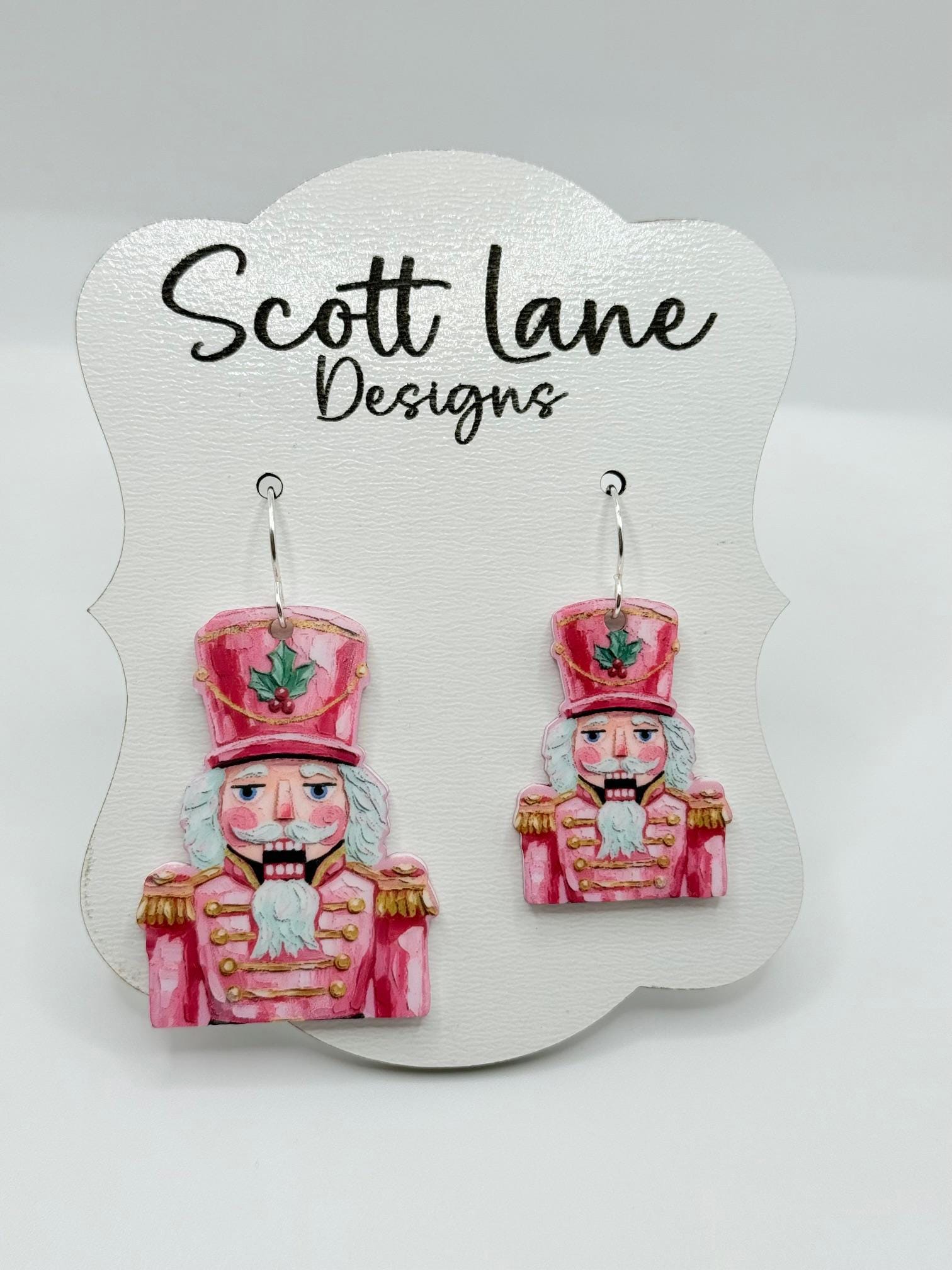 Nutcracker Christmas Earrings