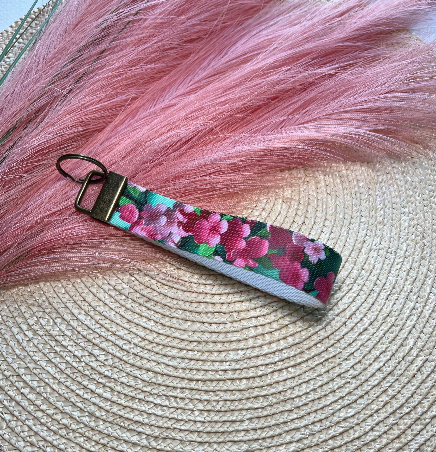 3D Cherry Blossom Keychain