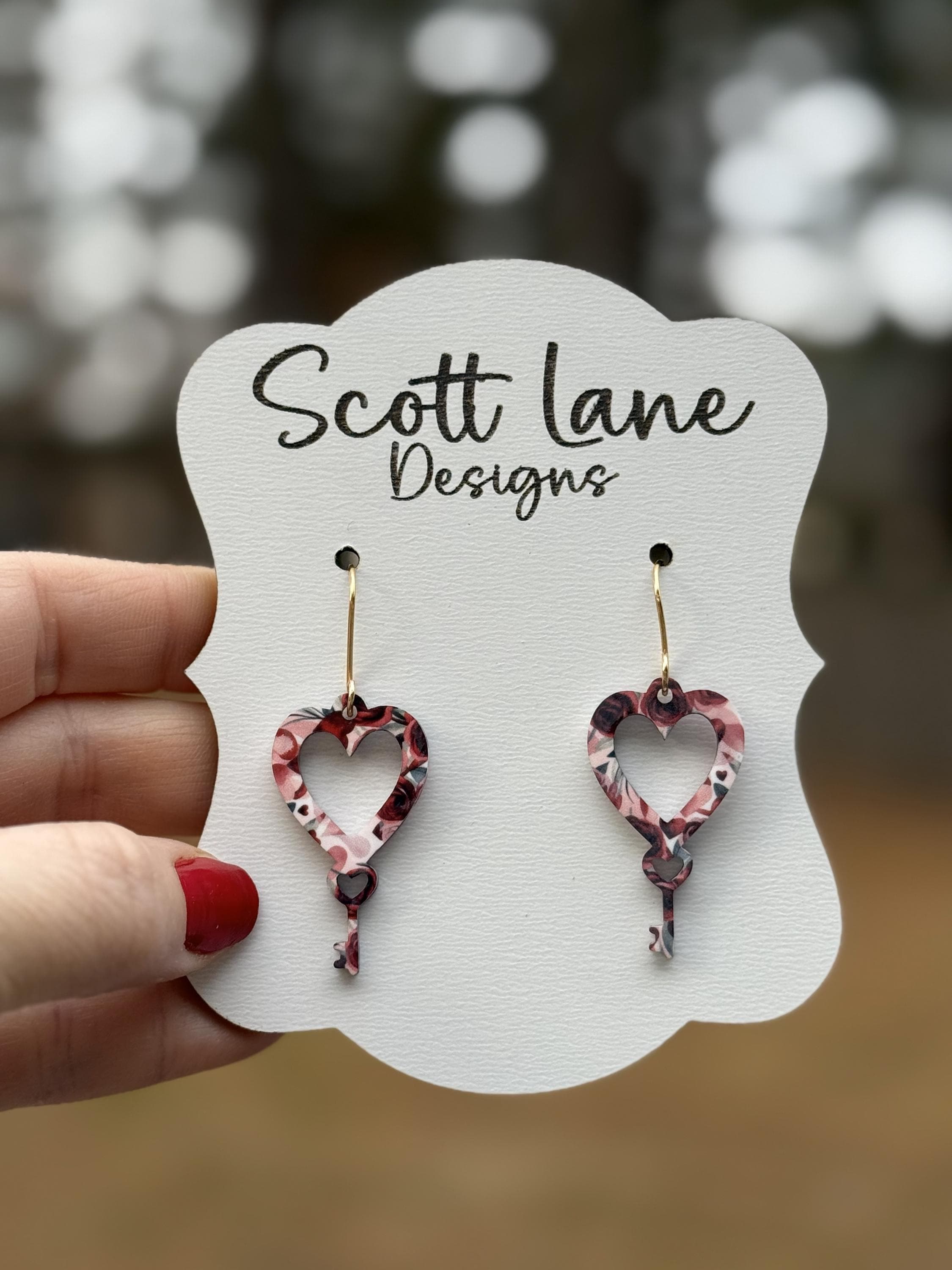 Keys to your Heart Earrings