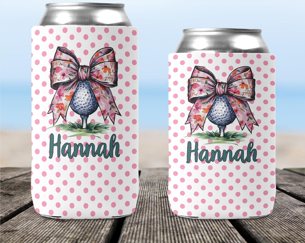 Personalized Golf Can Cooler