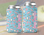 Personalized School Nurse Can Cooler Hearts and Bandaids