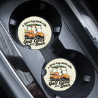Golf Car Coaster Set
