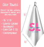 Personalized Golf Cart Towel