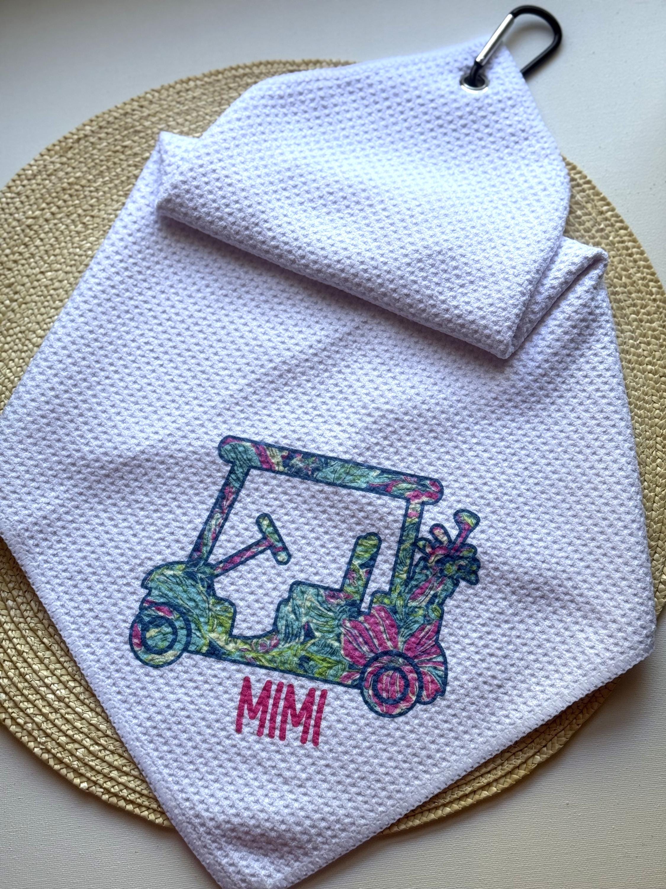 Personalized Golf Cart Towel