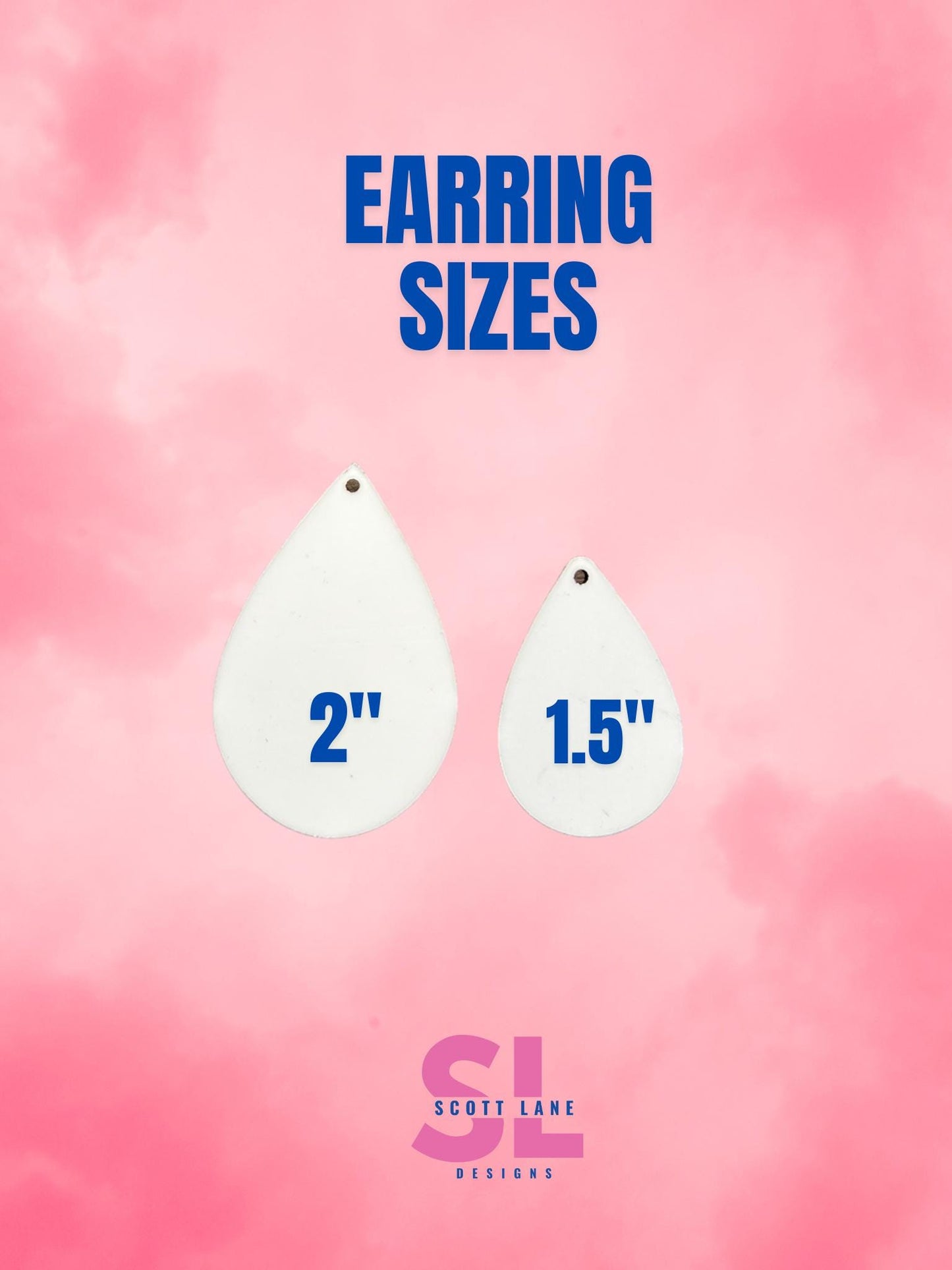 Books & Skulls Teardrop Earrings