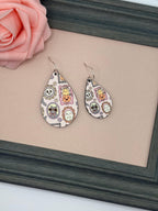 Halloween Teardrop Dangle Earrings