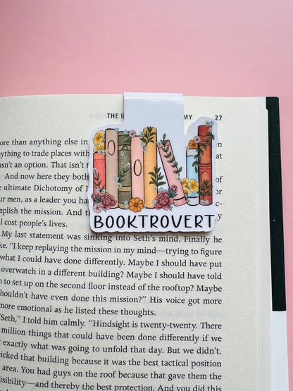 Booktrovert Magnetic Bookmark