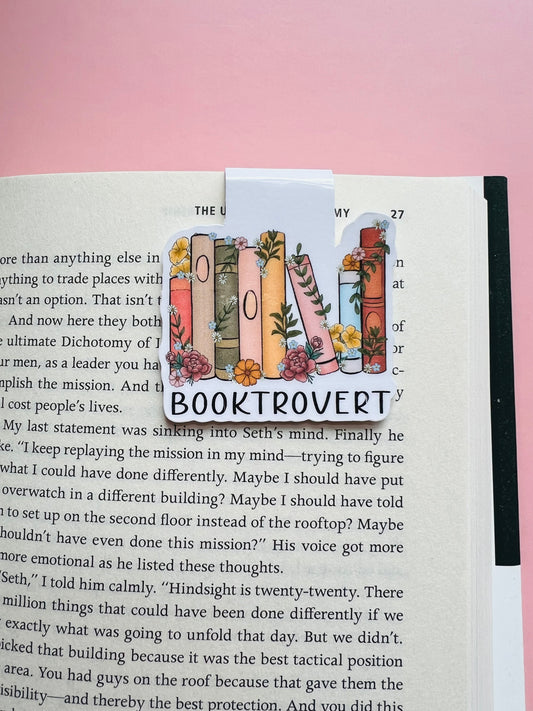 Booktrovert Magnetic Bookmark