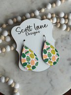 Easter Egg Teardrop Earrings