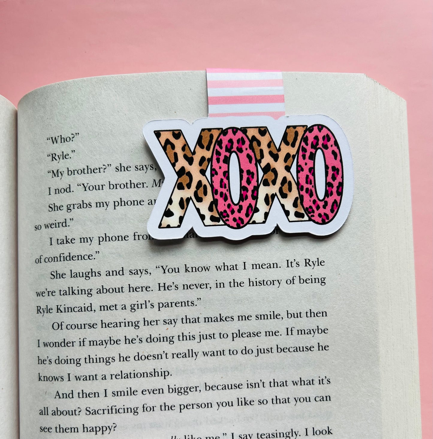 XOXO  Magnetic Bookmark