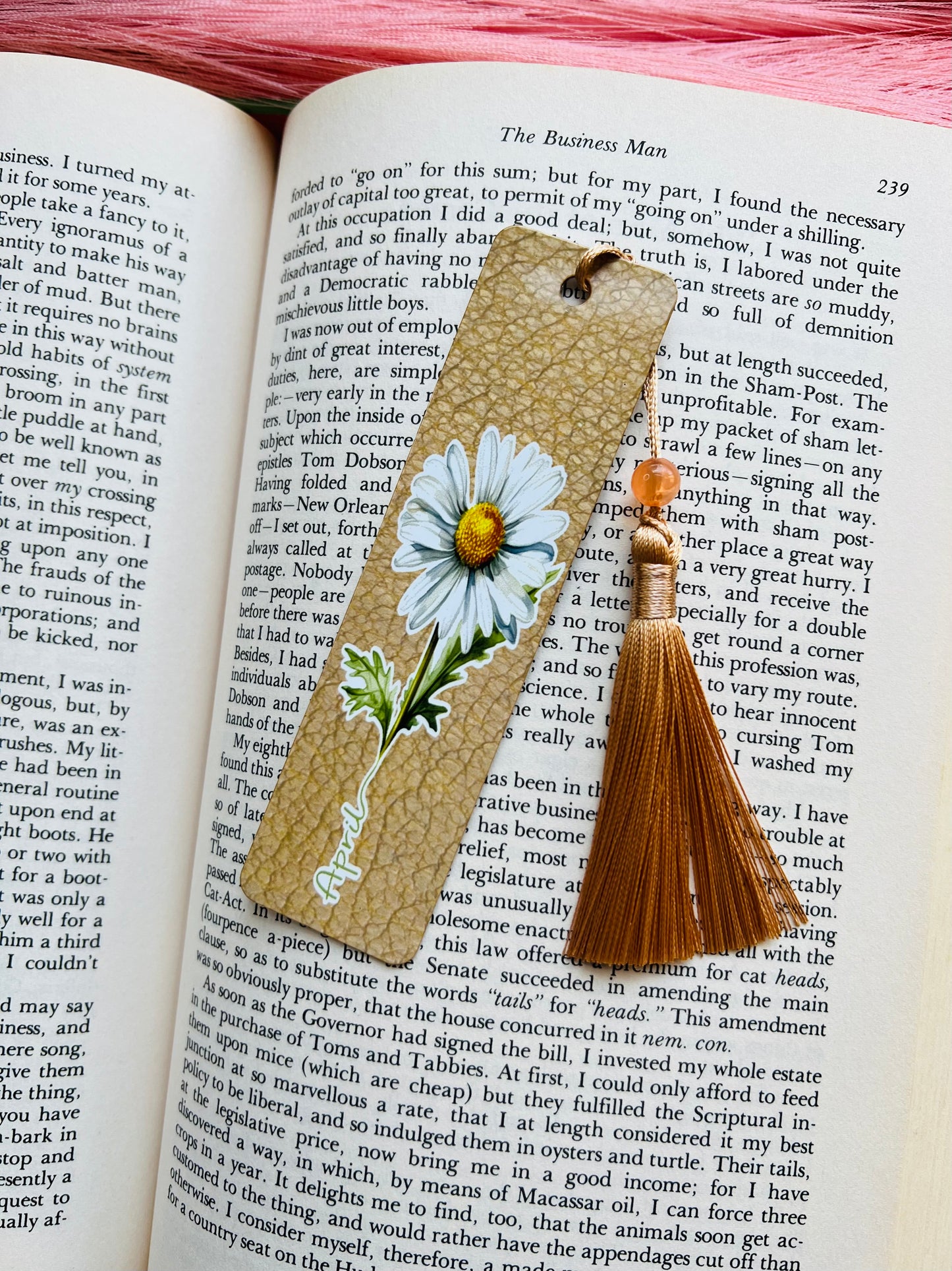 Birth Flower Bookmark