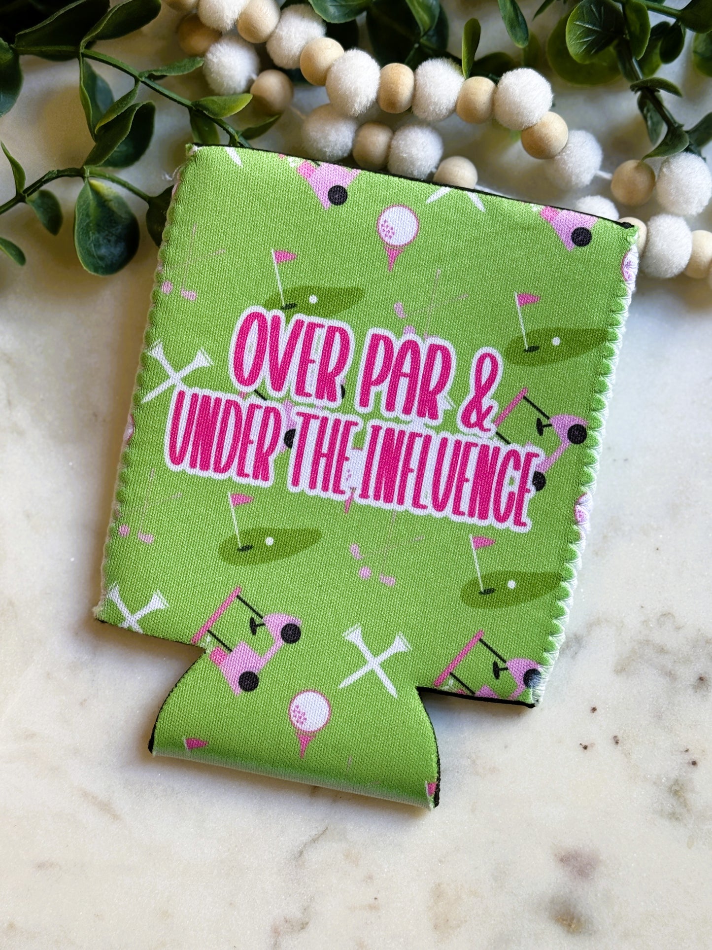 Over Par & Under the Influence Can Cooler