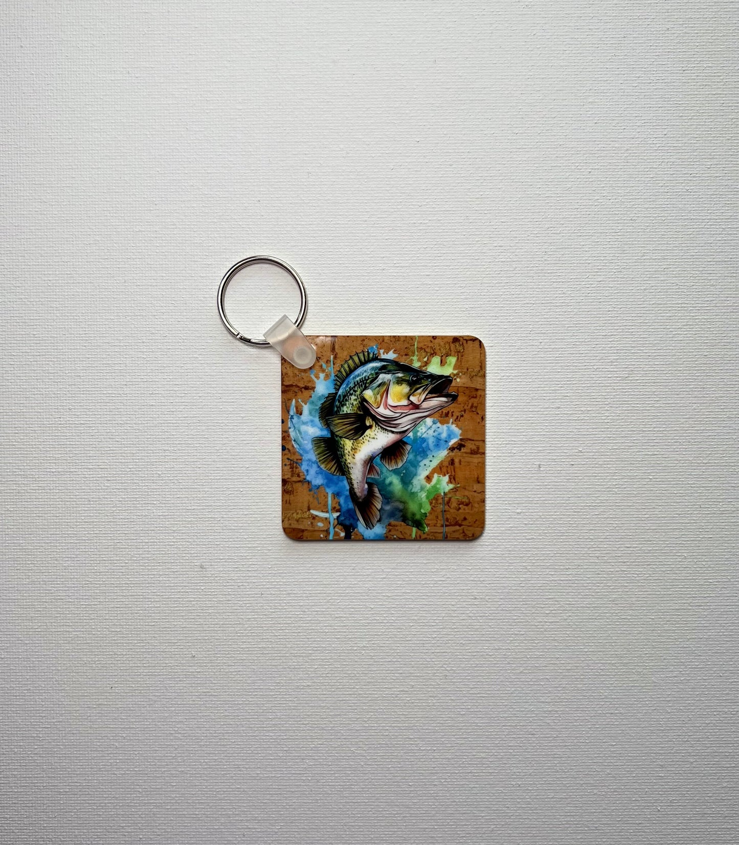 Outdoors Fish Keychain