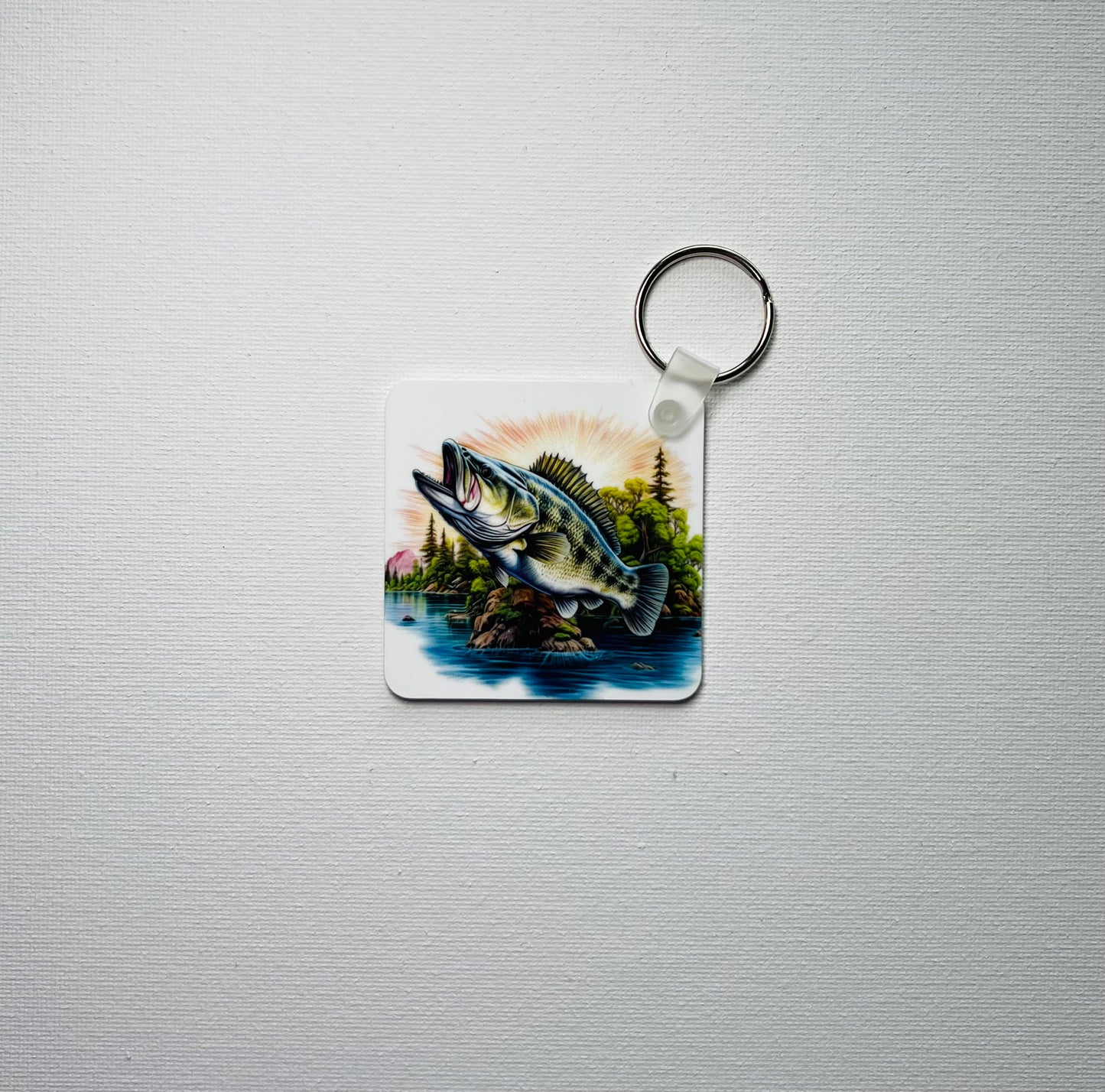 Scenic Fish Keychain