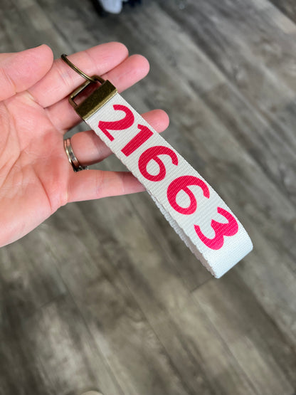 Zip Code Keychain