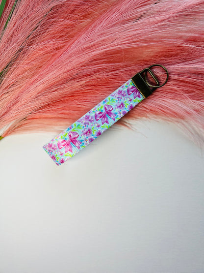 Bows and Flowers Keychain