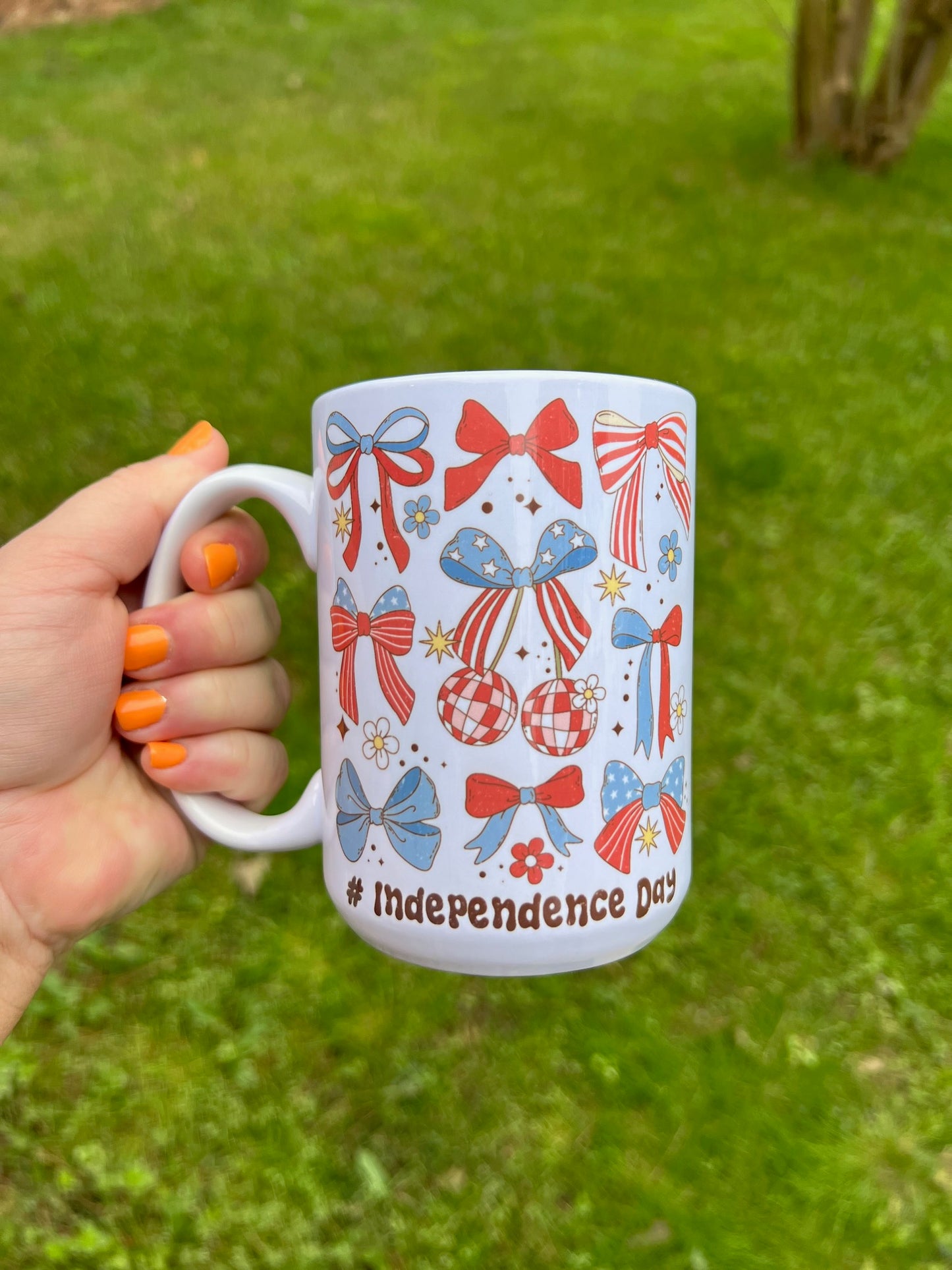 Independence Day Coquette Coffee Mug