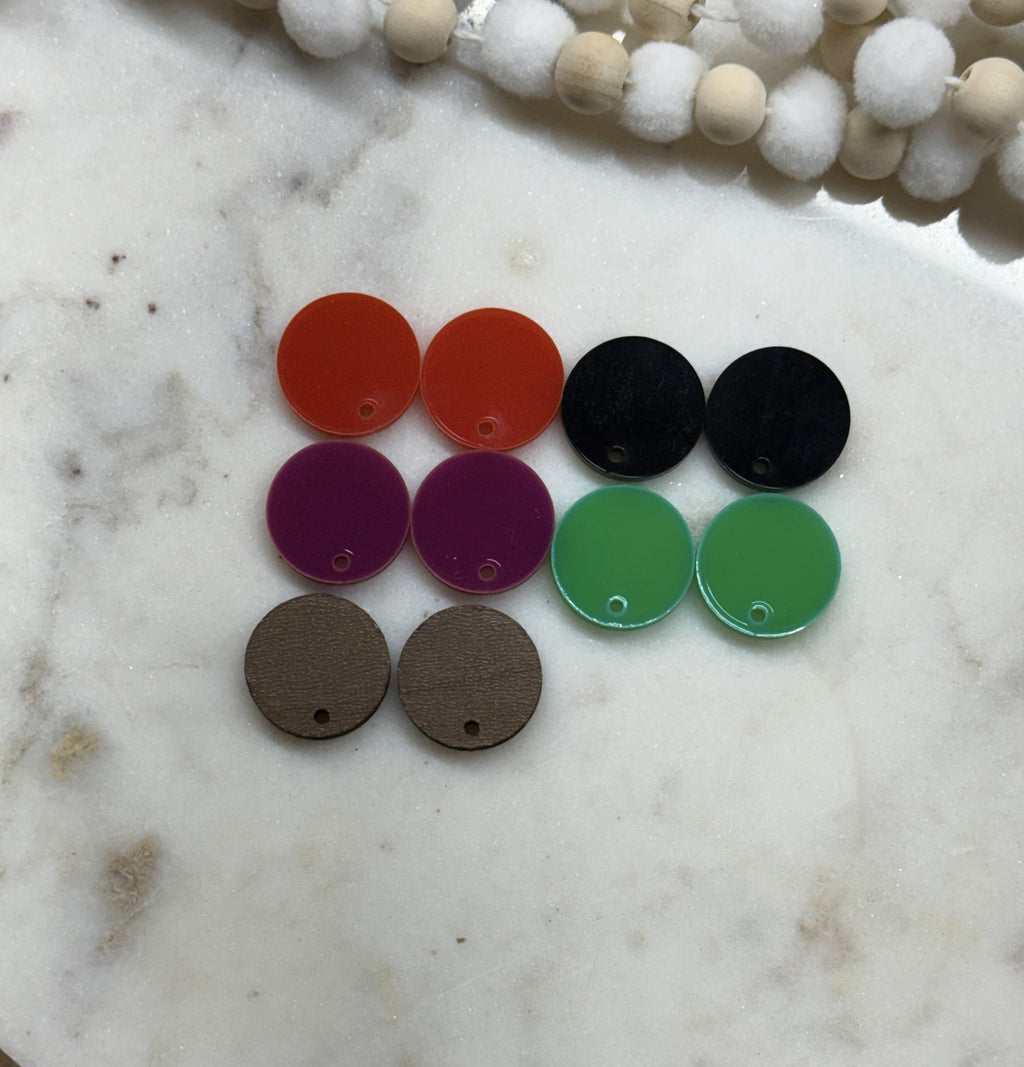 Louisiana Mardi Gras Earrings