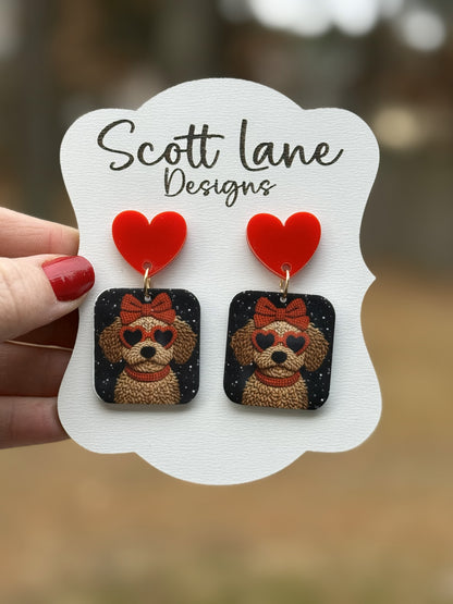 Puppy Love Earrings