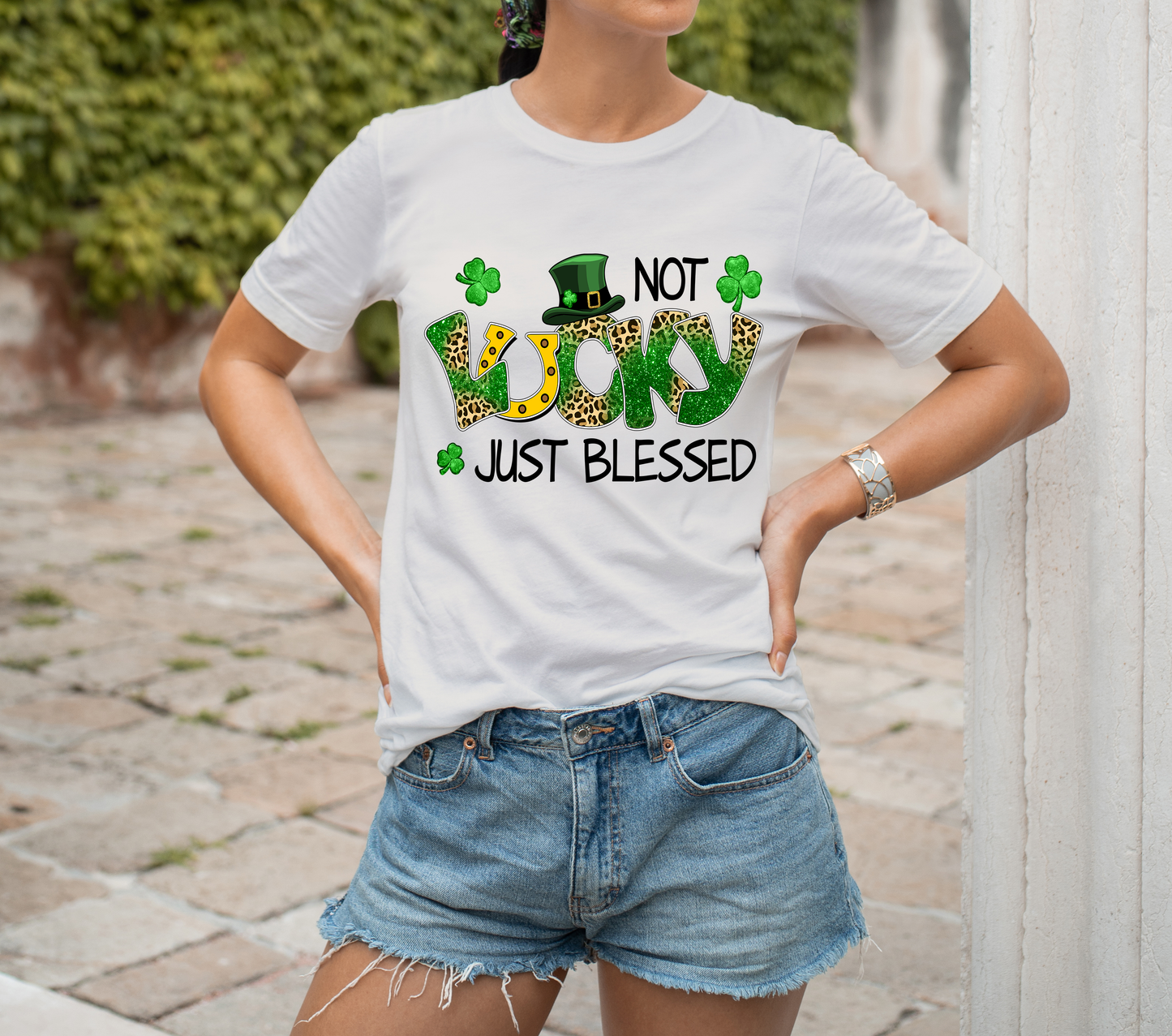 Not Lucky Just Blessed Tee