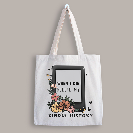 Delete my History Tote Bag