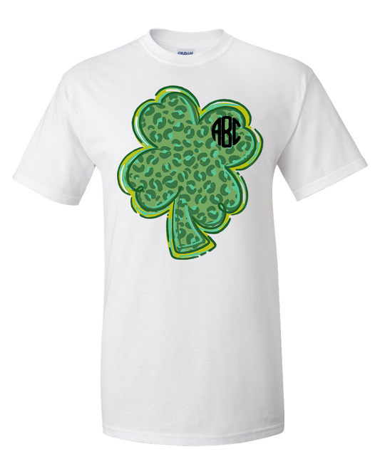 Monogrammed Clover Tee