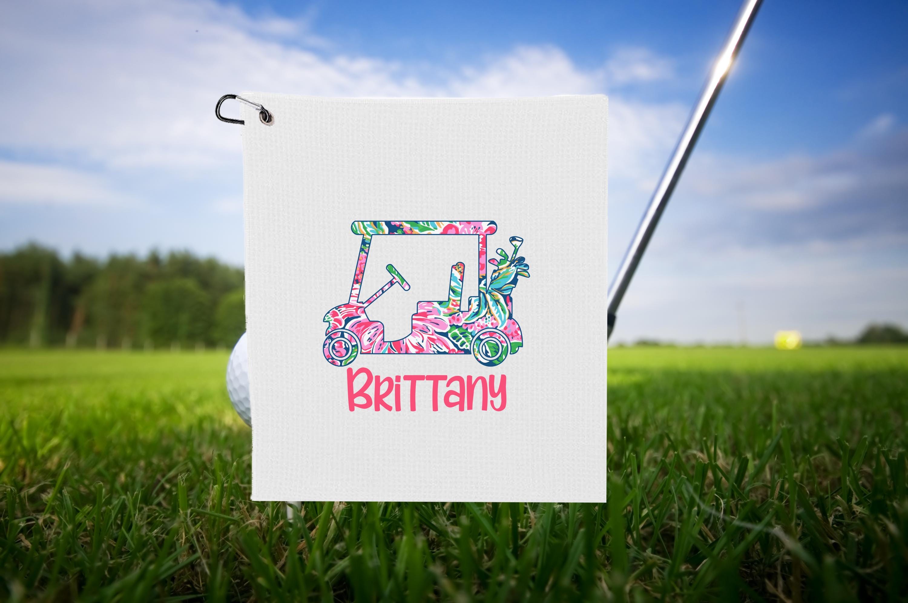 Personalized Golf Cart Towel