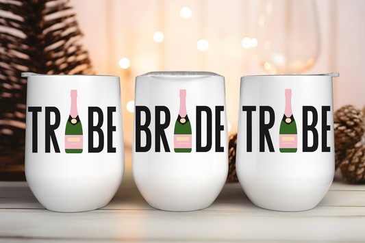 Bride/Tribe Wine Tumbler