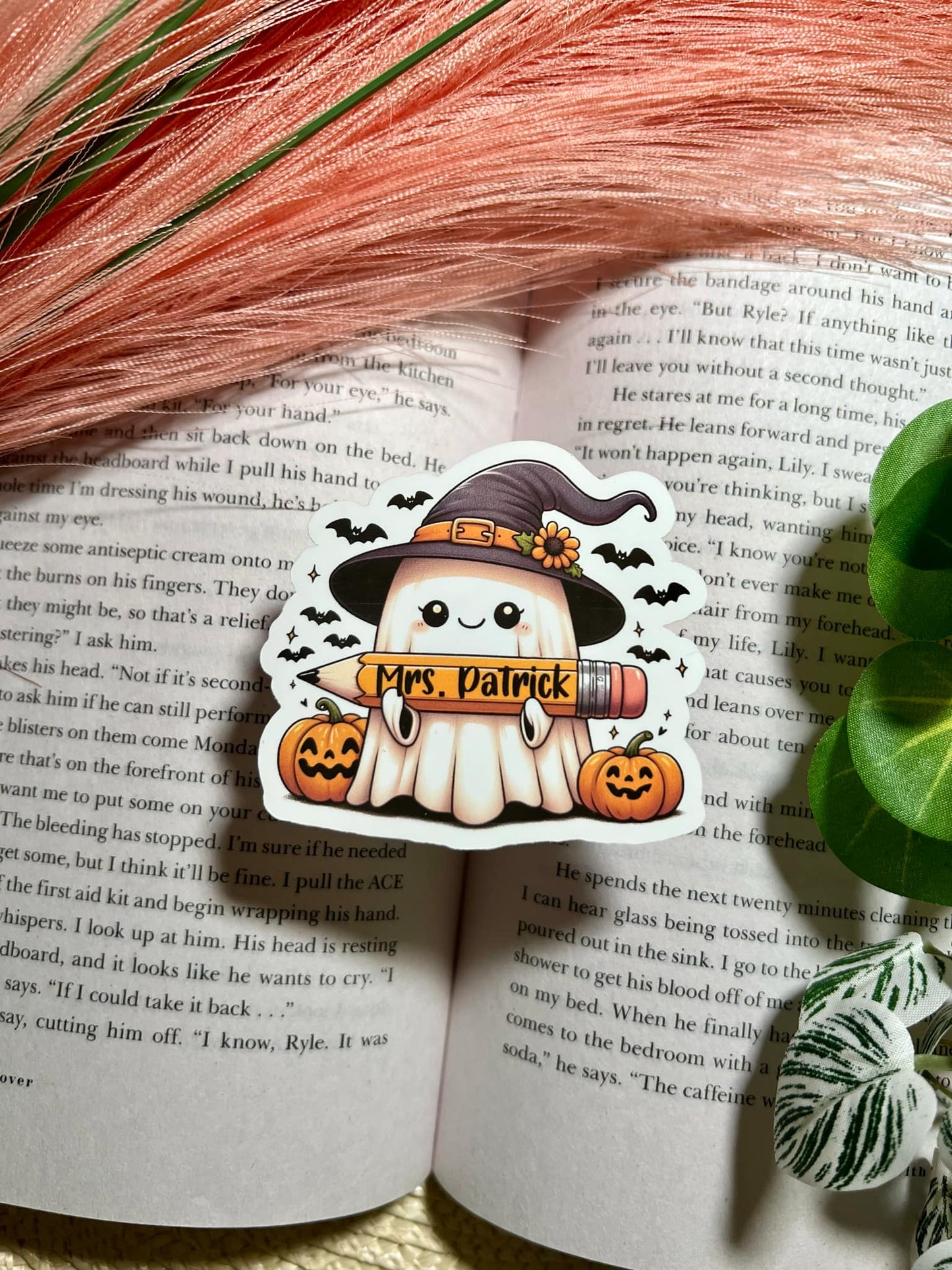 Personalized Ghost Sticker (Copy)