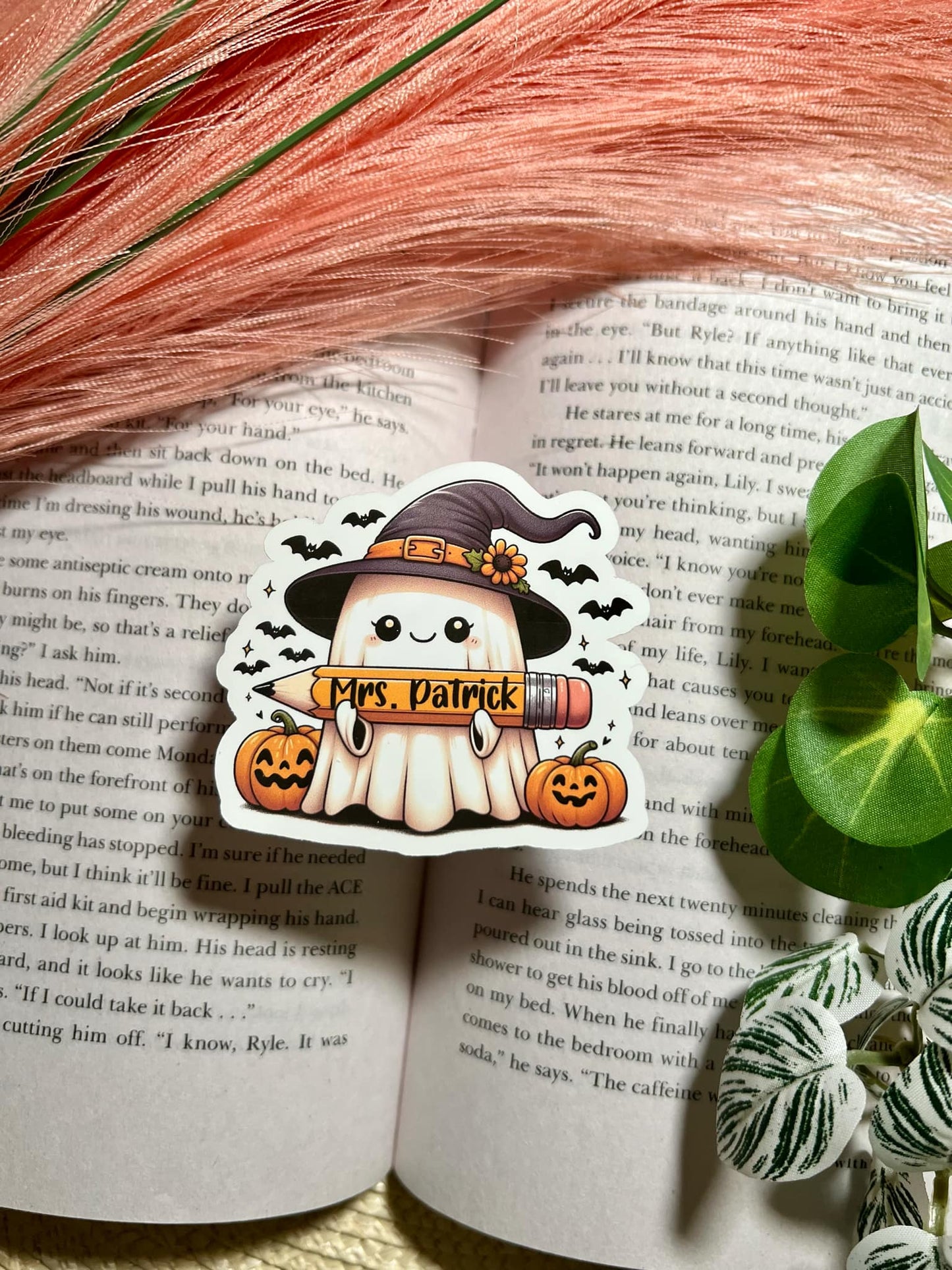 Personalized Ghost Sticker (Copy)