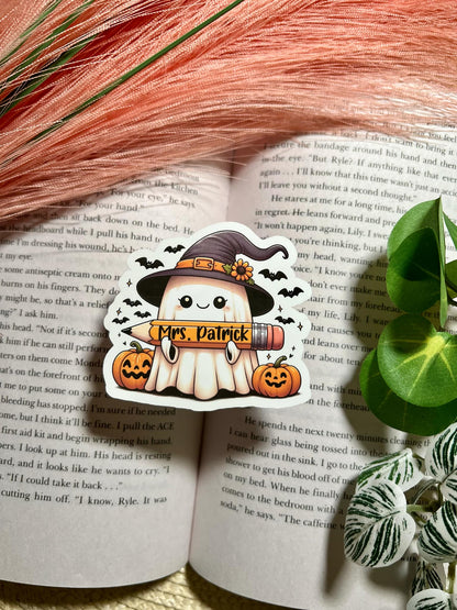 Personalized Ghost Sticker (Copy)