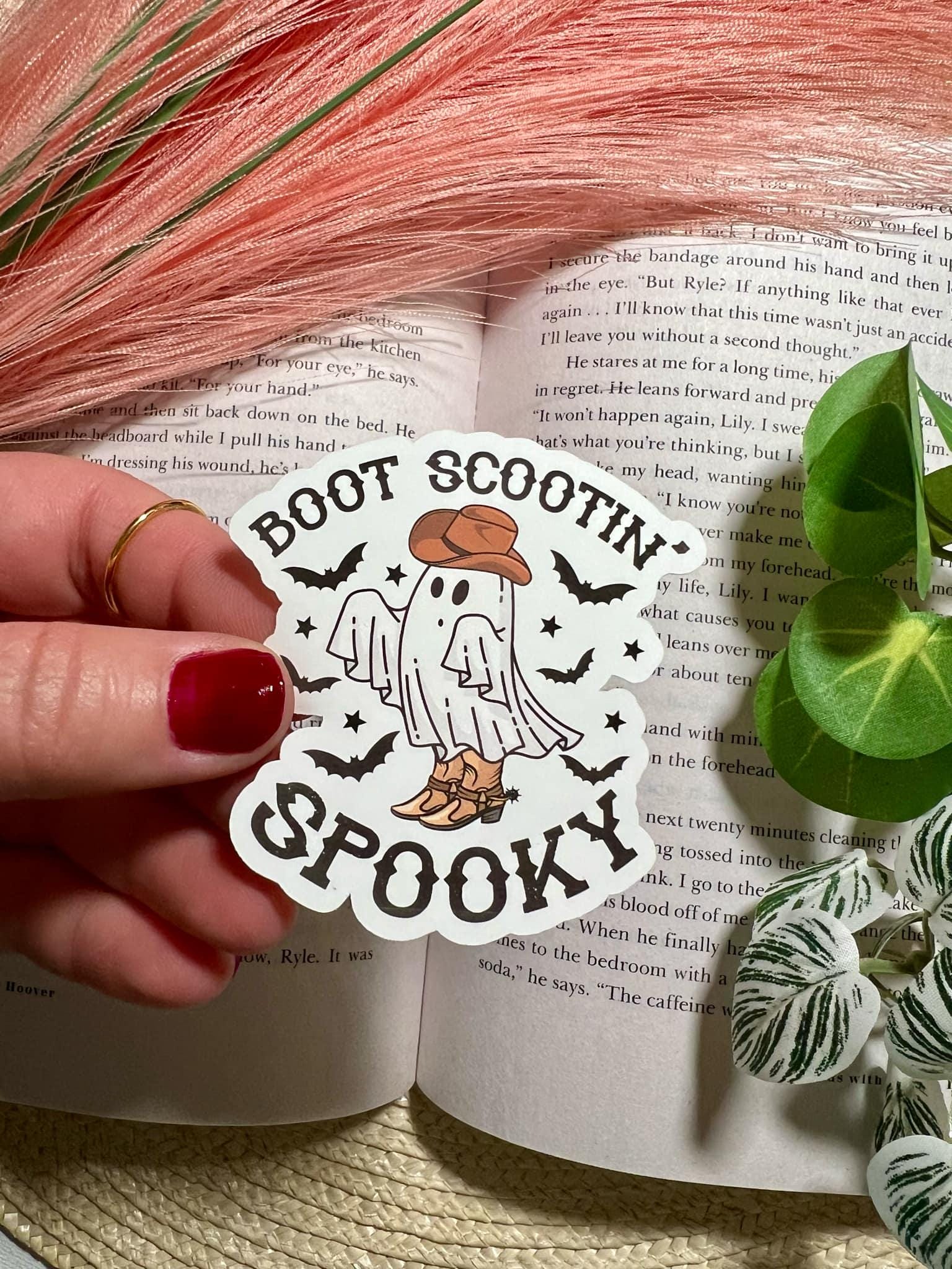 Boot Scootin' Spooky Sticker