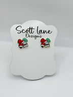 Teacher Christmas Stud Earrings