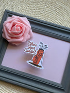 Who's Your Caddie Golf Sticker