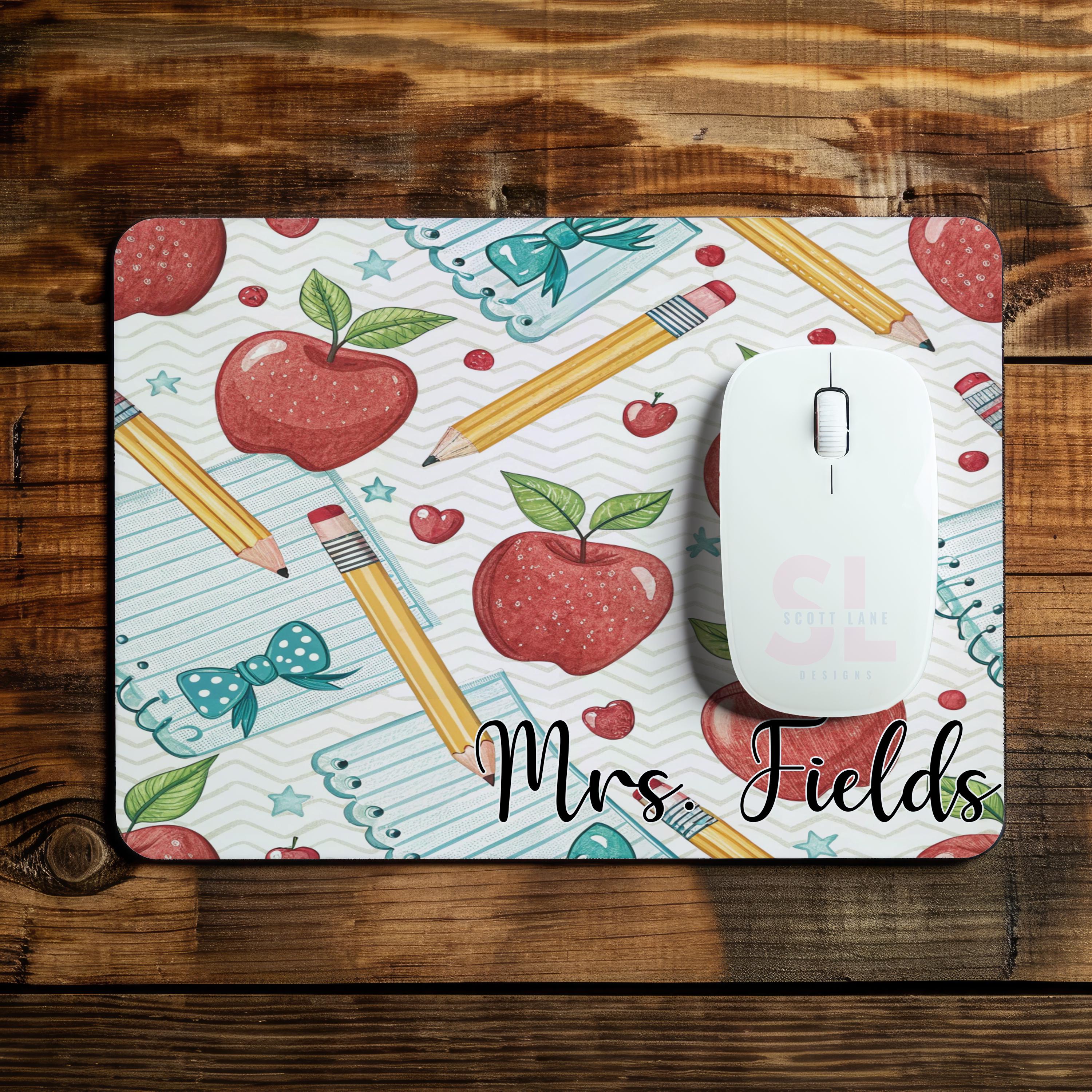 Personalized Teacher Mouse Pad