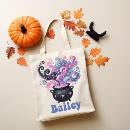 Witches Brew Trick or Treat Tote Bag