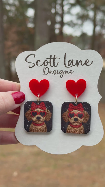 Puppy Love Earrings