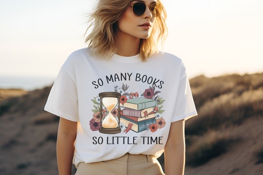 So Many Books Tee