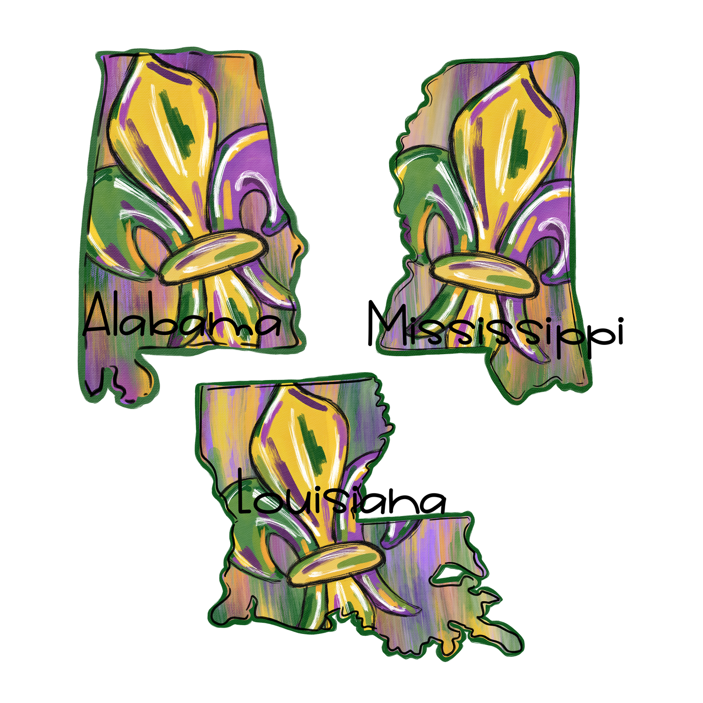 State Fleur de Lis Tee